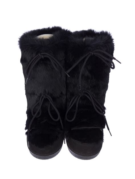 fendi moon boots dhgate|Fendi Fur Trim Moon Boots w/ Tags .